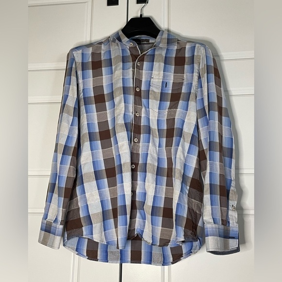 Tommy Bahama Island Modern Fit long sleeve button down shirt size large - Picture 1 of 5